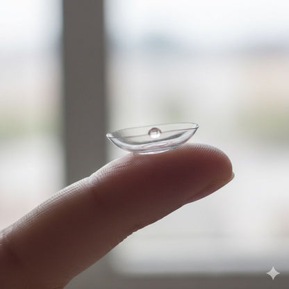 Transparent Contact Lens